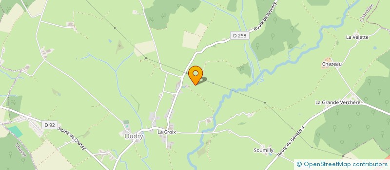 localisation de l'entreprise MADAME CHANTAL AUFRANC  OUDRY