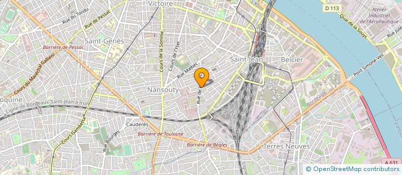 localisation de l'entreprise MADAME CHANTAL AYROLES à BORDEAUX