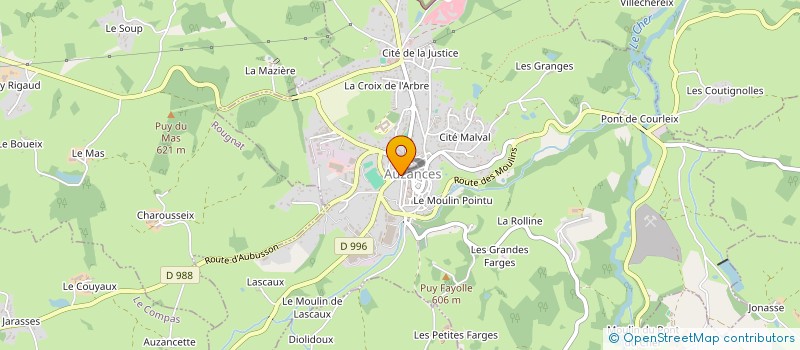 localisation de l'entreprise MADAME CHANTAL BALLET à AUZANCES