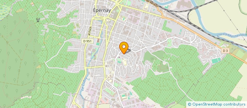 localisation de l'entreprise MADAME CHANTAL BALON  EPERNAY