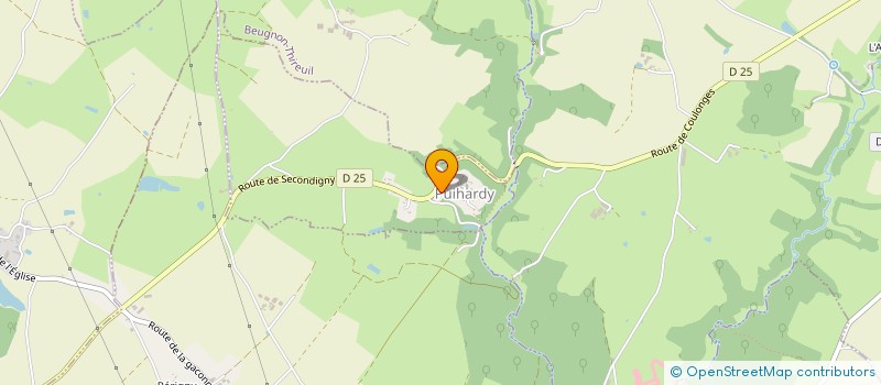 localisation de l'entreprise MADAME CHANTAL BATY  SAINT-LAURS