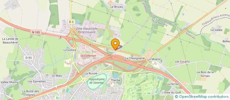 localisation de l'entreprise MADAME CHANTAL BAULANDE à LAVAU-SUR-LOIRE