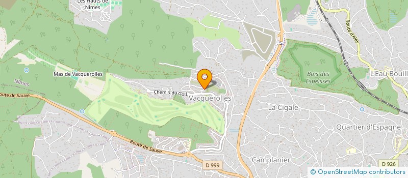 localisation de l'entreprise MADAME CHANTAL BEGOT  NIMES