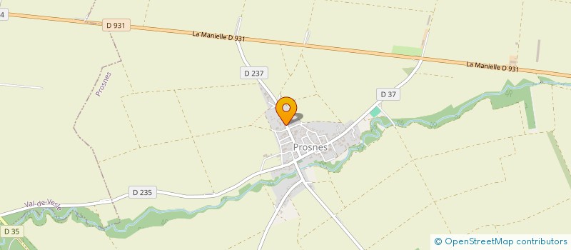 localisation de l'entreprise MADAME CHANTAL BELLINI  PROSNES