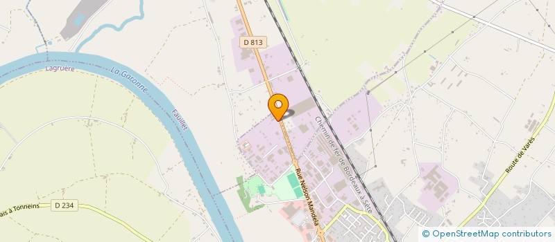 localisation de l'entreprise MADAME CHANTAL BERMEJO  TONNEINS