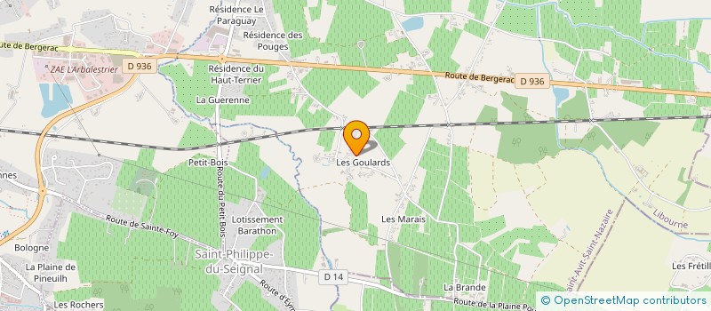 localisation de l'entreprise MADAME CHANTAL BERNEDE à SAINT-AVIT-SAINT-NAZAIRE