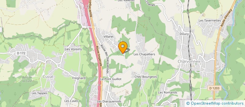 localisation de l'entreprise MADAME CHANTAL BERTHERAT à FILLIERE
