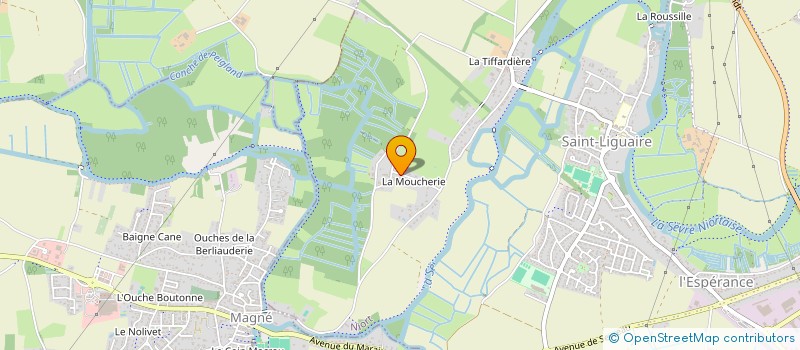localisation de l'entreprise MADAME CHANTAL BERTON à NIORT