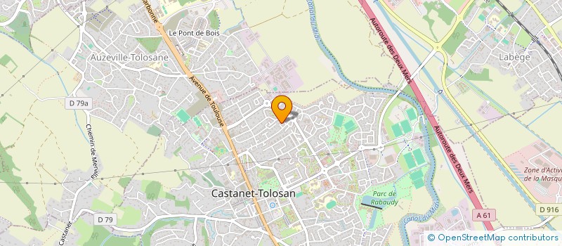 localisation de l'entreprise MADAME CHANTAL BERTRAND à CASTANET-TOLOSAN