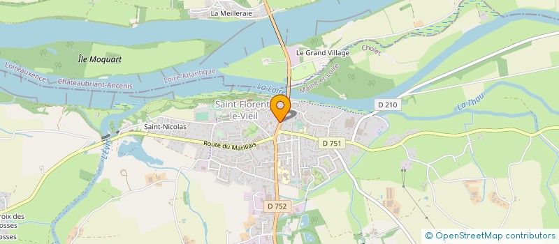 localisation de l'entreprise MADAME CHANTAL BESNARD à MAUGES-SUR-LOIRE