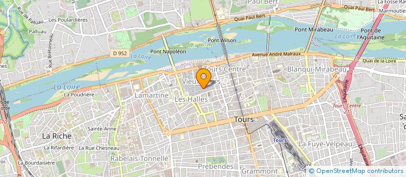 localisation de l'entreprise MADAME CHANTAL BEULIN  ROCHECORBON