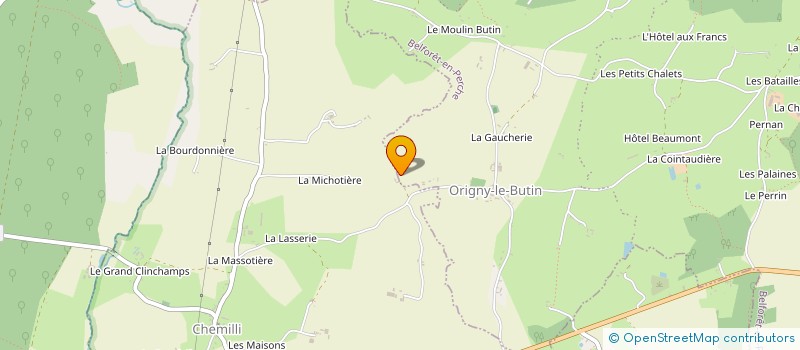 localisation de l'entreprise MADAME CHANTAL BIDAULT à BELFORET-EN-PERCHE