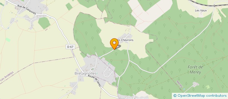 localisation de l'entreprise MADAME CHANTAL BLANDUREAU à LA BOISSIERE