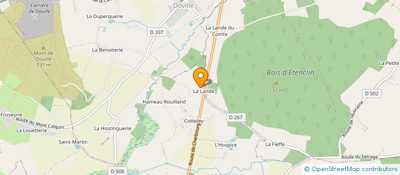 localisation de l'entreprise MADAME CHANTAL BLESTEL à NEUFMESNIL