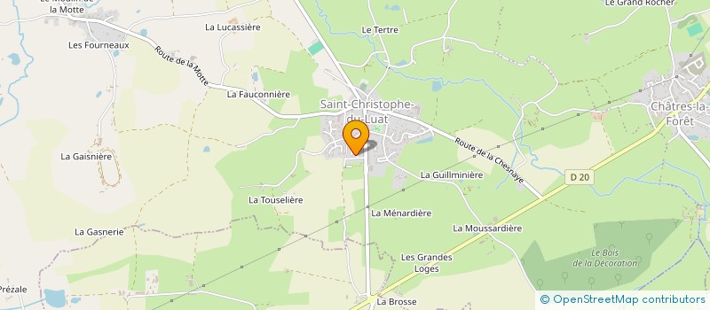 localisation de l'entreprise MADAME CHANTAL BLOT  EVRON