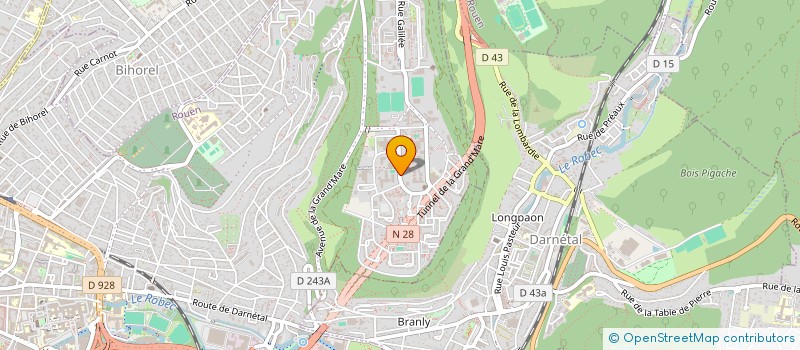 localisation de l'entreprise MADAME CHANTAL BOBOZO  ROUEN