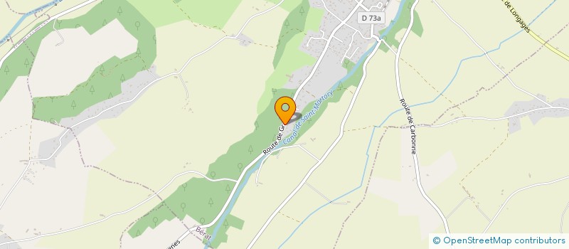 localisation de l'entreprise MADAME CHANTAL BONNAFOUX  BERAT