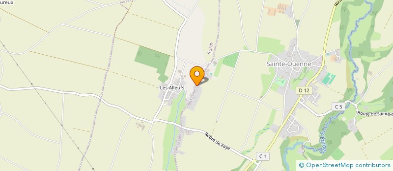 localisation de l'entreprise MADAME CHANTAL BONNET  SURIN