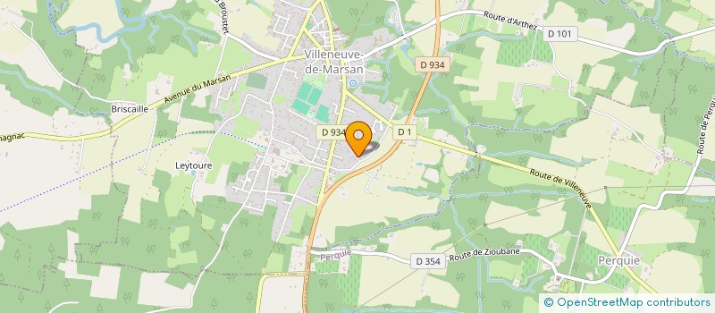 localisation de l'entreprise MADAME CHANTAL BORDENAVE-CAZENAVE  AIRE-SUR-L'ADOUR