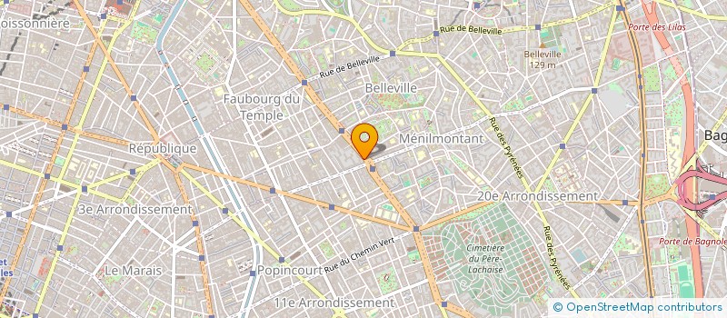 localisation de l'entreprise MADAME CHANTAL BOREL  PARIS