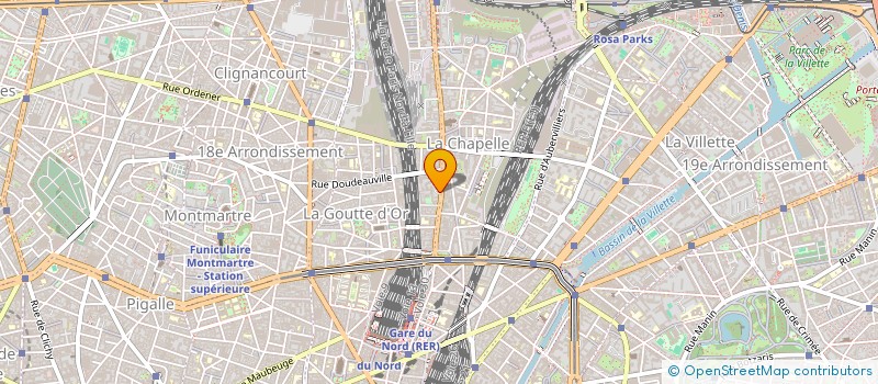 localisation de l'entreprise MADAME CHANTAL BOUCHARD  PARIS