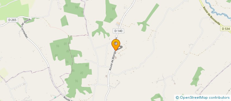 localisation de l'entreprise MADAME CHANTAL BOUGUET  LES AUTHIEUX-SUR-CALONNE