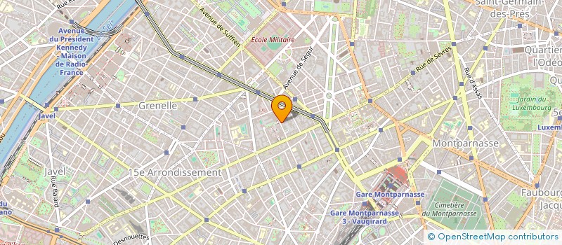 localisation de l'entreprise MADAME CHANTAL BOUREL  PARIS