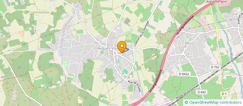 localisation de l'entreprise MADAME CHANTAL BOURGAREL à AIGUES-VIVES