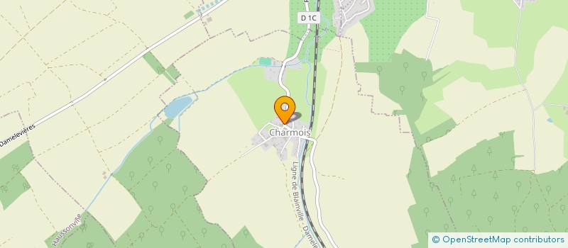 localisation de l'entreprise MADAME CHANTAL BOURGEOIS  CHARMOIS