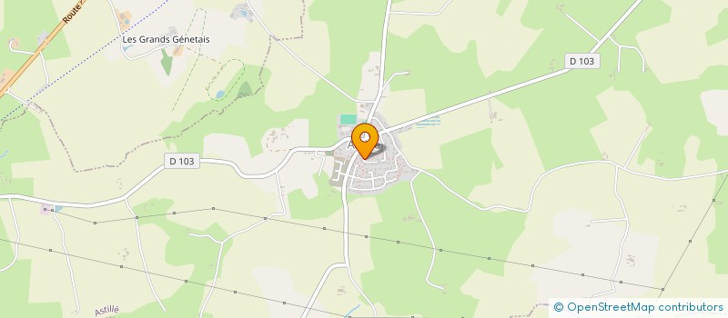 localisation de l'entreprise MADAME CHANTAL BOURGUIGNON  ASTILLE