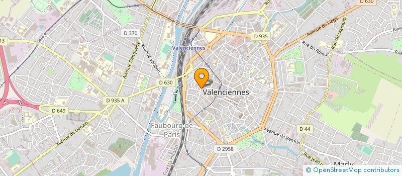 localisation de l'entreprise MADAME CHANTAL BOURLARD à VALENCIENNES