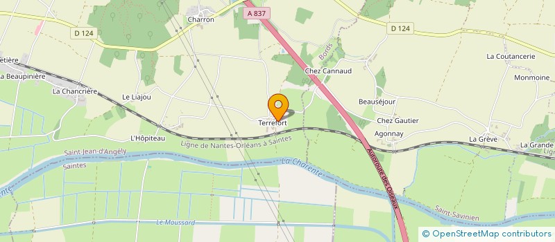 localisation de l'entreprise MADAME CHANTAL BOURON  LUSSANT