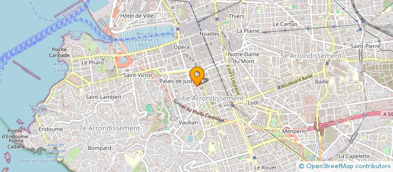 localisation de l'entreprise MADAME CHANTAL BOURSEAU à MARSEILLE
