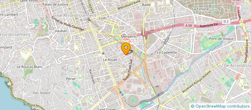 localisation de l'entreprise MADAME CHANTAL BOUYSSI à MARSEILLE