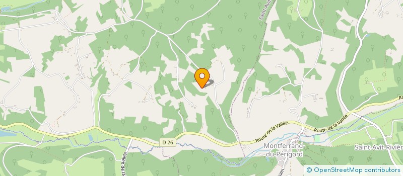 localisation de l'entreprise MADAME CHANTAL BRIAUD  SAINT-AVIT-SENIEUR