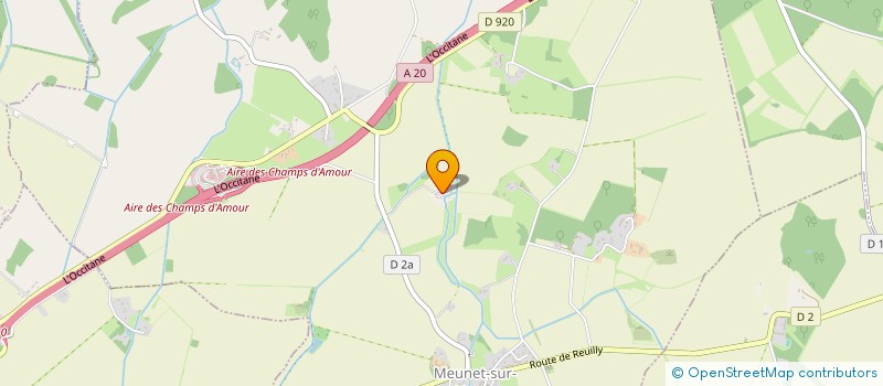 localisation de l'entreprise MADAME CHANTAL BRUNEAU à MEUNET-SUR-VATAN