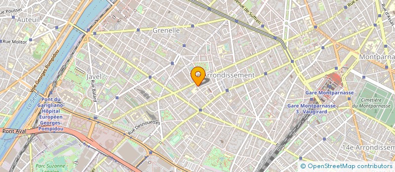 localisation de l'entreprise MADAME CHANTAL BUREAU  PARIS