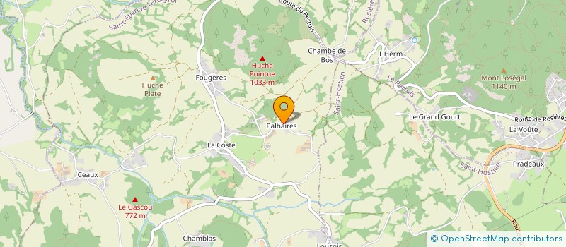 localisation de l'entreprise MADAME CHANTAL BURROWS  SAINT-ETIENNE-LARDEYROL