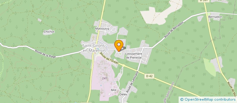 localisation de l'entreprise MADAME CHANTAL CABANNES  VIELLE-SAINT-GIRONS