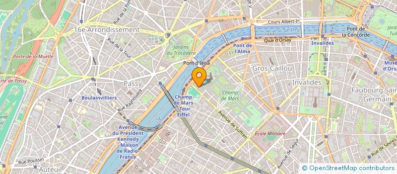 localisation de l'entreprise MADAME CHANTAL CARAYON DE TALPAYRAC  PARIS