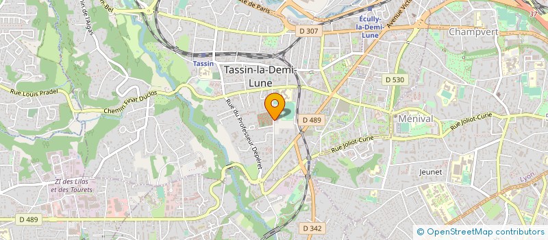 localisation de l'entreprise MADAME CHANTAL CARCHAMBOIN  TASSIN-LA-DEMI-LUNE