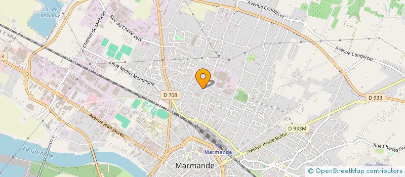 localisation de l'entreprise MADAME CHANTAL CASAGRANDE à MARMANDE