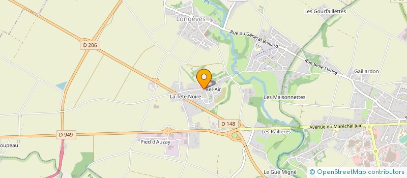 localisation de l'entreprise MADAME CHANTAL CASTANIER  DOIX LES FONTAINES