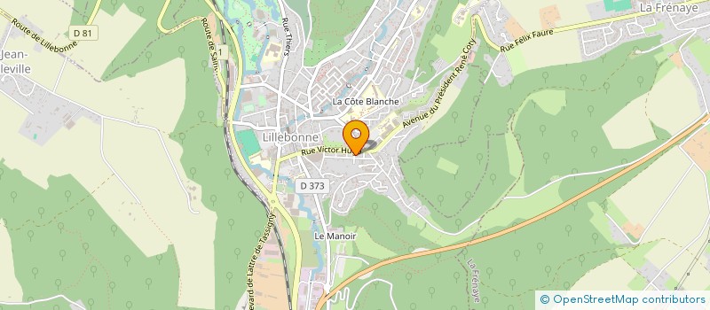 localisation de l'entreprise MADAME CHANTAL CATELAIN à LILLEBONNE