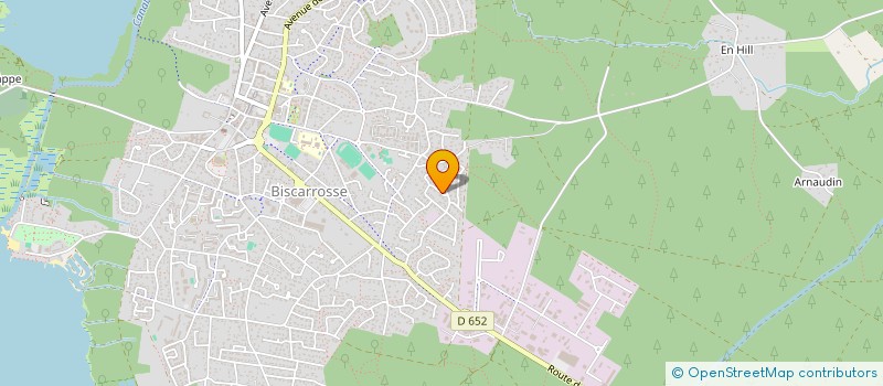 localisation de l'entreprise MADAME CHANTAL CAUSSE  BISCARROSSE