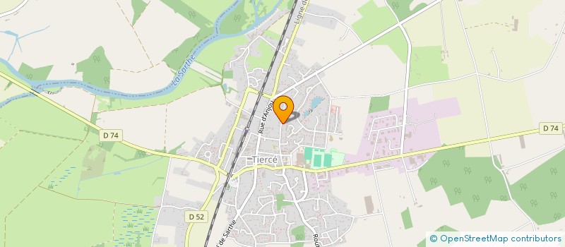 localisation de l'entreprise MADAME CHANTAL CHARBONNIER à TIERCE