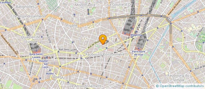 localisation de l'entreprise MADAME CHANTAL CHATAIGNER  PARIS