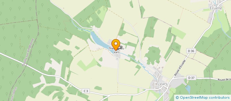 localisation de l'entreprise MADAME CHANTAL CHAUVELOT  VARS