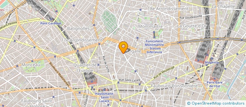 localisation de l'entreprise MADAME CHANTAL CHAUVOT  PARIS