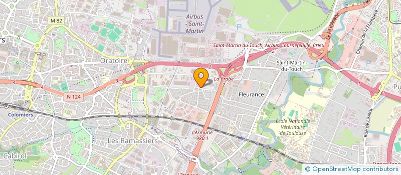 localisation de l'entreprise MADAME CHANTAL CHONG à TOULOUSE